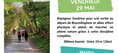 Sortie marche nordique
