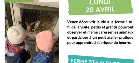 Rendez-vous à la Ferme Sainte-Aldegonde