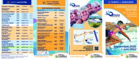 Horaires 2025-2026 L'Aa Piscine