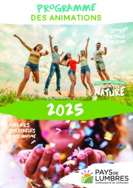 Programme animations 2025